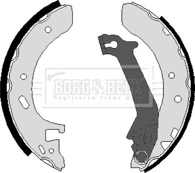 Borg & Beck BBS6216 - Kit freno, freni a tamburo www.autoricambit.com