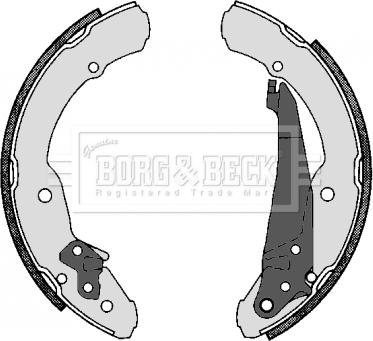 Borg & Beck BBS6230 - Kit freno, freni a tamburo www.autoricambit.com