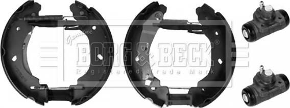 Borg & Beck BBS1146K - Kit freno, freni a tamburo www.autoricambit.com