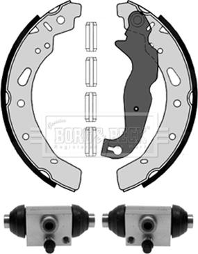 Borg & Beck BBS1114K - Kit freno, freni a tamburo www.autoricambit.com