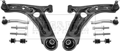 Borg & Beck BCA7033K - Kit riparazione, Braccio trasversale www.autoricambit.com