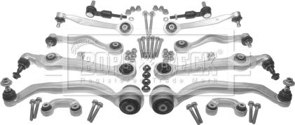 Borg & Beck BCA7118K - Kit riparazione, Braccio trasversale www.autoricambit.com