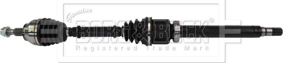 Borg & Beck BDS1495 - Albero motore/Semiasse www.autoricambit.com