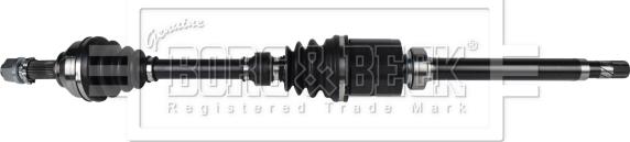 Borg & Beck BDS1061 - Albero motore/Semiasse www.autoricambit.com