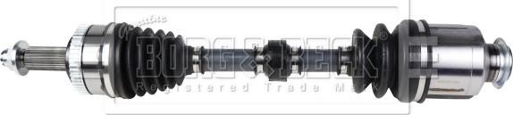 Borg & Beck BDS1195 - Albero motore/Semiasse www.autoricambit.com