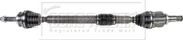 Borg & Beck BDS1253 - Albero motore/Semiasse www.autoricambit.com