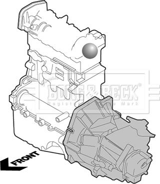 Borg & Beck BEM4232 - Sospensione, Motore www.autoricambit.com