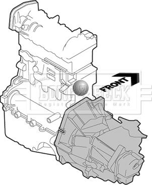 Borg & Beck BEM3600 - Sospensione, Motore www.autoricambit.com