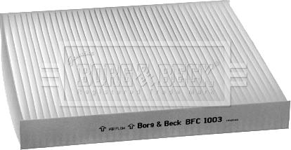 Borg & Beck BFC1003 - Filtro, Aria abitacolo www.autoricambit.com