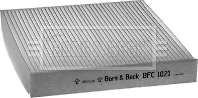 Borg & Beck BFC1021 - Filtro, Aria abitacolo www.autoricambit.com