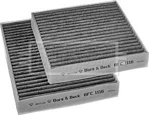 Borg & Beck BFC1116 - Filtro, Aria abitacolo www.autoricambit.com