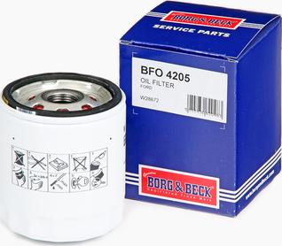 Borg & Beck BFO4205 - Filtro olio www.autoricambit.com