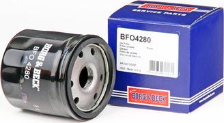 Borg & Beck BFO4280 - Filtro olio www.autoricambit.com