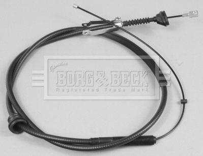 Borg & Beck BKB1924 - Cavo comando, Freno stazionamento www.autoricambit.com