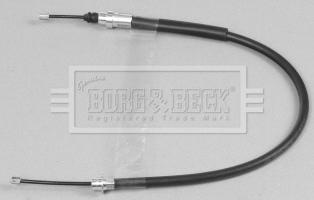 Borg & Beck BKB1858 - Cavo comando, Freno stazionamento www.autoricambit.com