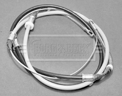 Borg & Beck BKB1206 - Cavo comando, Freno stazionamento www.autoricambit.com