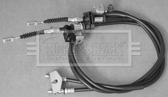 Borg & Beck BKB3686 - Cavo comando, Freno stazionamento www.autoricambit.com