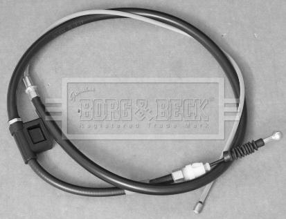 Borg & Beck BKB3688 - Cavo comando, Freno stazionamento www.autoricambit.com