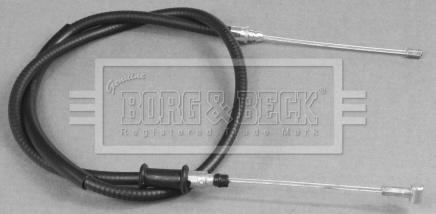 Borg & Beck BKB3000 - Cavo comando, Freno stazionamento www.autoricambit.com