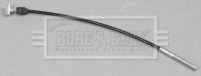 Borg & Beck BKB3015 - Cavo comando, Freno stazionamento www.autoricambit.com