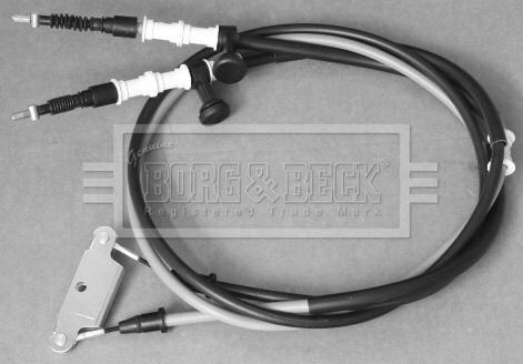 Borg & Beck BKB3344 - Cavo comando, Freno stazionamento www.autoricambit.com