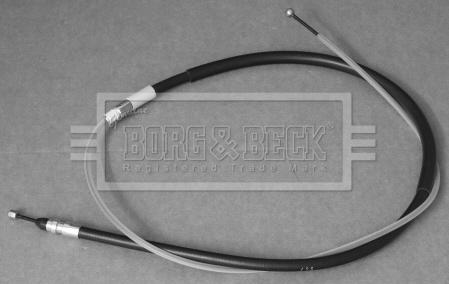 Borg & Beck BKB3306 - Cavo comando, Freno stazionamento www.autoricambit.com