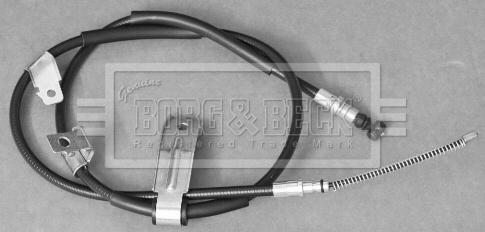 Borg & Beck BKB3319 - Cavo comando, Freno stazionamento www.autoricambit.com