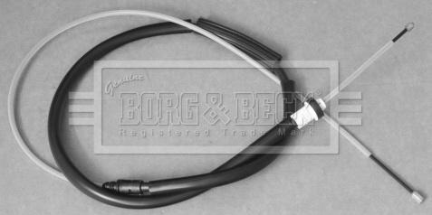 Borg & Beck BKB3333 - Cavo comando, Freno stazionamento www.autoricambit.com