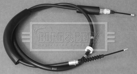 Borg & Beck BKB3280 - Cavo comando, Freno stazionamento www.autoricambit.com