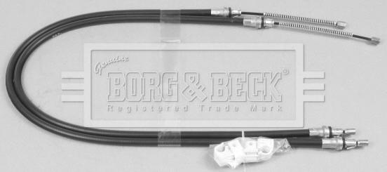 Borg & Beck BKB2552 - Cavo comando, Freno stazionamento www.autoricambit.com