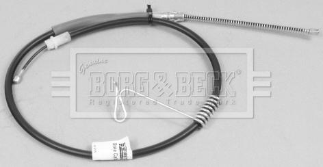 Borg & Beck BKB2512 - Cavo comando, Freno stazionamento www.autoricambit.com