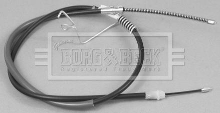 Borg & Beck BKB2751 - Cavo comando, Freno stazionamento www.autoricambit.com