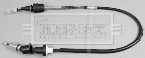 Borg & Beck BKC1457 - Cavo comando, Comando frizione www.autoricambit.com