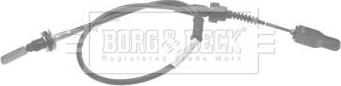 Borg & Beck BKC1355 - Cavo comando, Comando frizione www.autoricambit.com