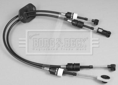 Borg & Beck BKG1077 - Cavo comando, Cambio manuale www.autoricambit.com