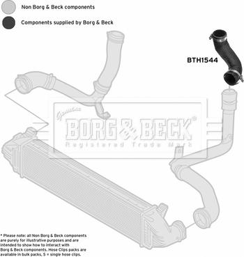 Borg & Beck BTH1544 - Flessibile aria alimentazione www.autoricambit.com