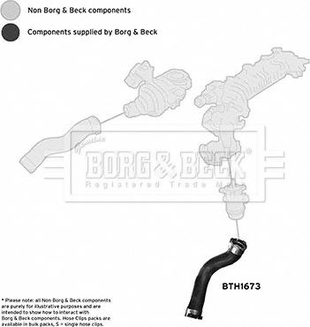 Borg & Beck BTH1673 - Flessibile aria alimentazione www.autoricambit.com