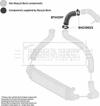 Borg & Beck BTH1297 - Flessibile aria alimentazione www.autoricambit.com