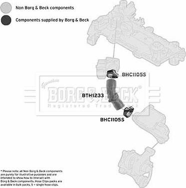 Borg & Beck BTH1233 - Flessibile aria alimentazione www.autoricambit.com