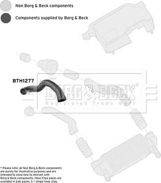 Borg & Beck BTH1277 - Flessibile aria alimentazione www.autoricambit.com