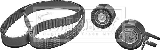 Borg & Beck BTK1015 - Kit cinghie dentate www.autoricambit.com