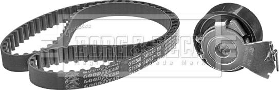 Borg & Beck BTK1013 - Kit cinghie dentate www.autoricambit.com