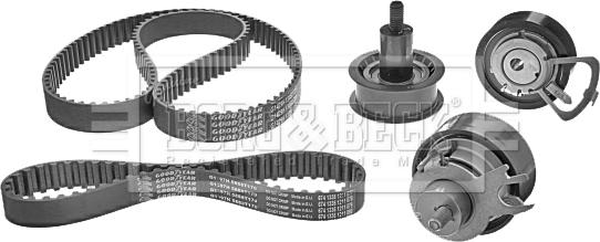 Borg & Beck BTK1028 - Kit cinghie dentate www.autoricambit.com