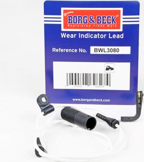 Borg & Beck BWL3080 - Contatto segnalazione, Usura past. freno/mat. d'attrito www.autoricambit.com