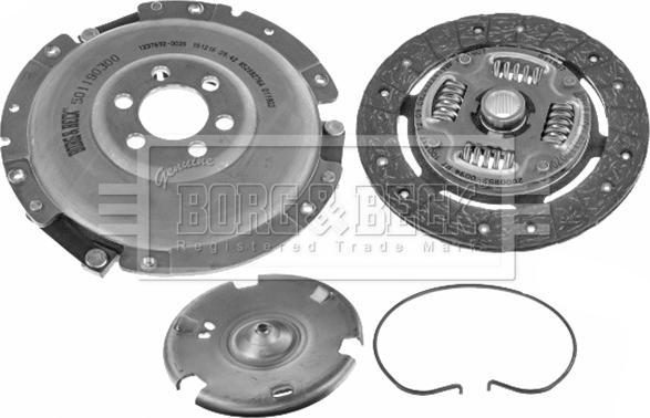 Borg & Beck HK9025 - Kit frizione www.autoricambit.com