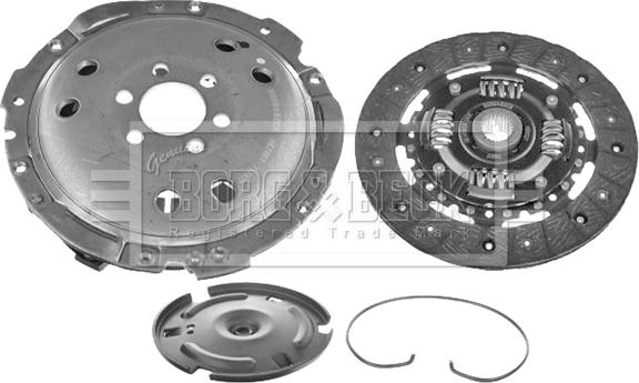 Borg & Beck HK6409 - Kit frizione www.autoricambit.com