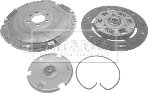 Borg & Beck HK6400 - Kit frizione www.autoricambit.com