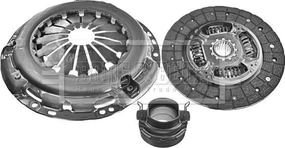 Borg & Beck HK6386 - Kit frizione www.autoricambit.com