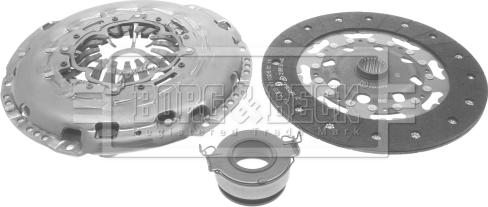 Borg & Beck HK2533 - Kit frizione www.autoricambit.com