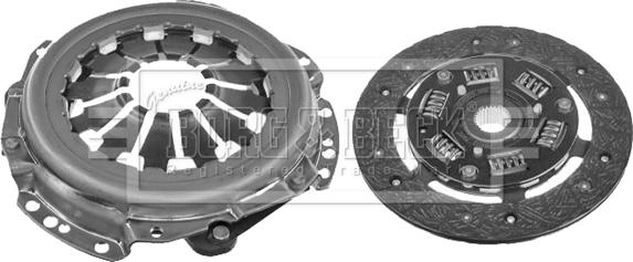 Borg & Beck HK2048 - Kit frizione www.autoricambit.com